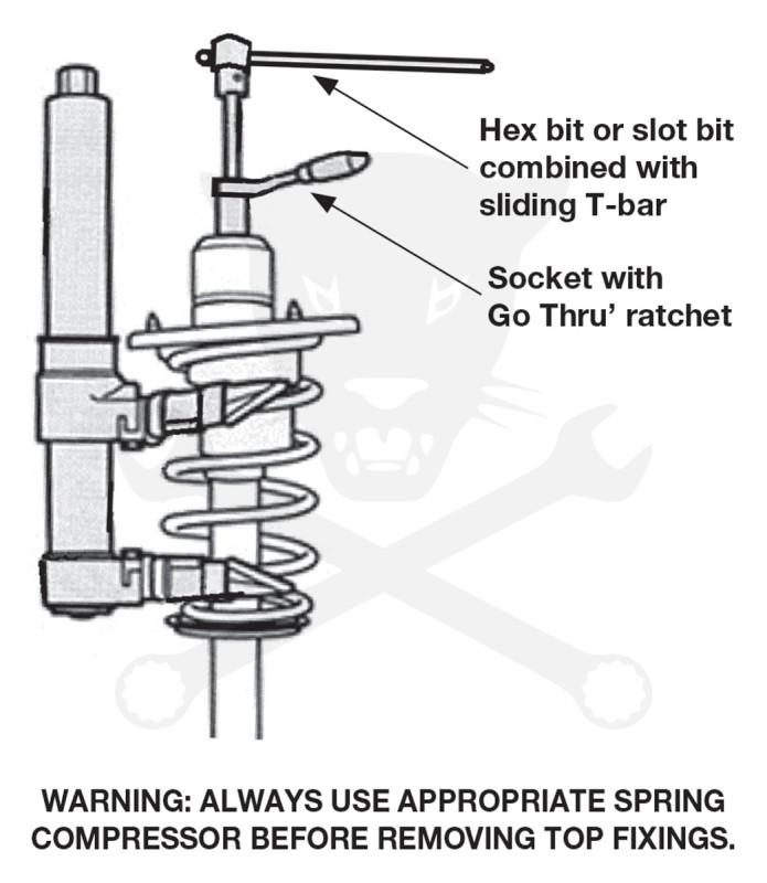Lengéscsillapító szerelő készlet 24 db-os speciális extra hosszú