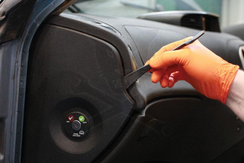 Univerzális patent, kárpitpatent szerelő szerszám, kompozit