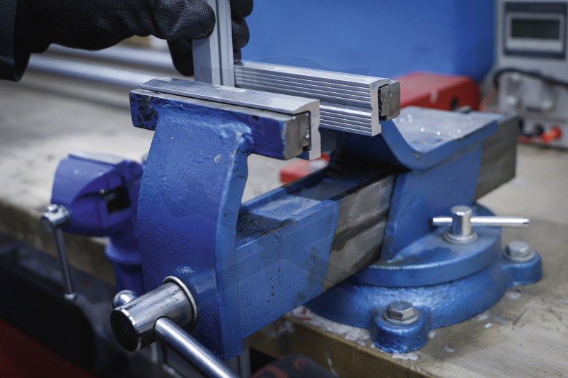 Satuhoz lágy-pofa 125 mm-es betét nélkül 2 db-os - mágneses kivitel BGS