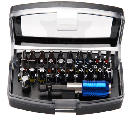 Bit készlet 32 db-os színes