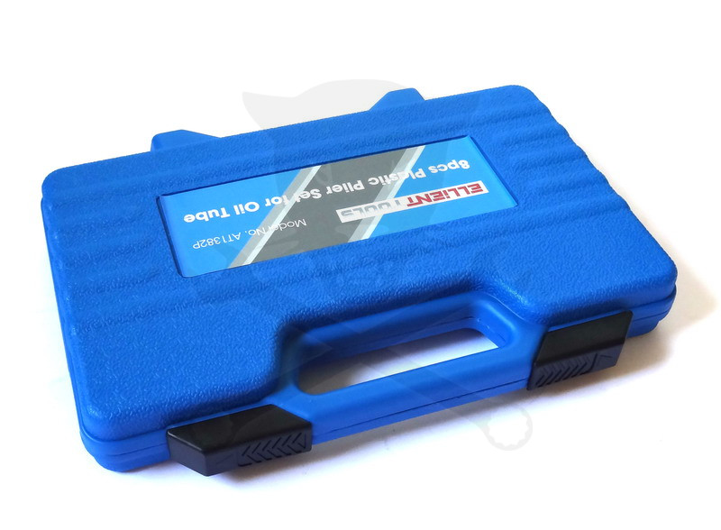 Fékolaj cső - üzemanyag cső elzáró fogó készlet 8 db-os