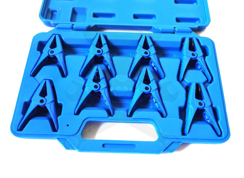 Fékolaj cső - üzemanyag cső elzáró fogó készlet 8 db-os