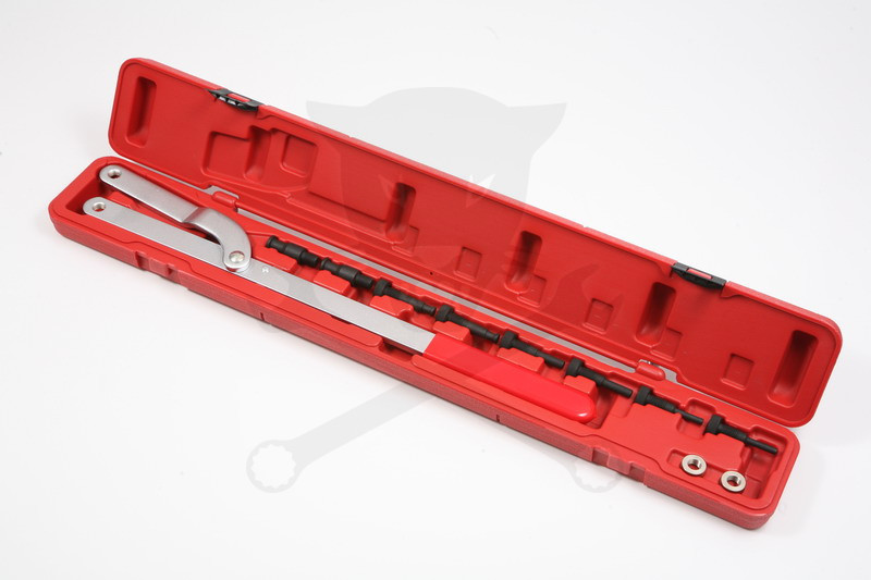 Vezérmű fogaskerék oldásához-lazításához ellentartó, univerzális