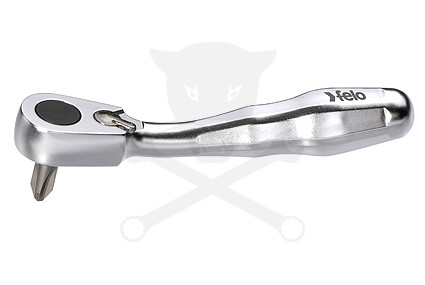 Racsnis hajtószár, mini - bit tartós 1/4" 60T - Felo