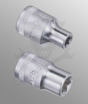 Dugókulcs - crowafej 1/2" belső torx E10 Genius