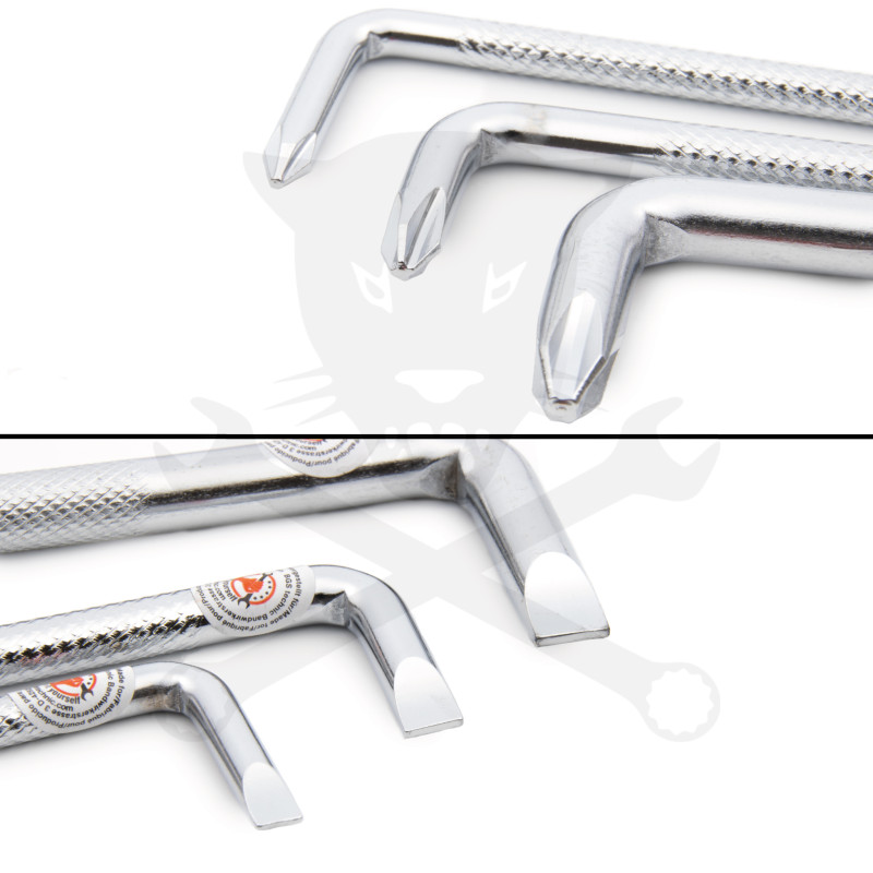 Csavarhúzó készlet derékszögű 3r