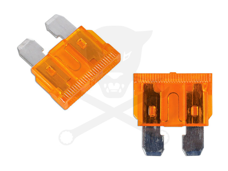 Biztosíték, hagyományos - 5 Amperes 50 db-os kiszerelés - Connect