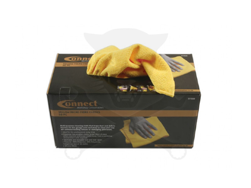 Törlőkendő - Mikroszálas 30 x 30 cm - mosható - PROFI 50 db - AT18