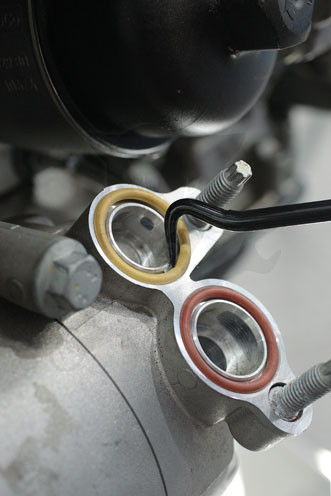 Tömítés és O-gyűrű szerelő készlet 9 db-os