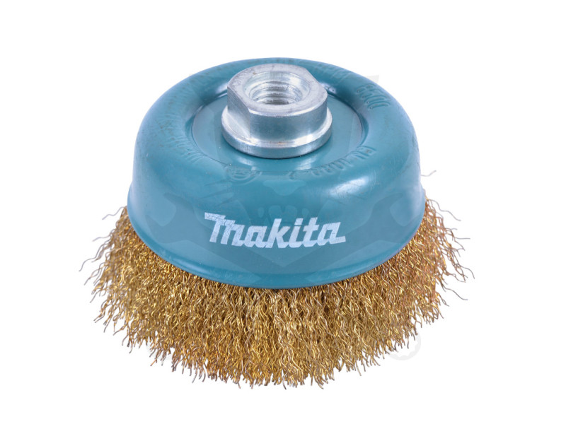 Drótcsiszoló fazékkefe M14 90 mm sárgaréz - Makita