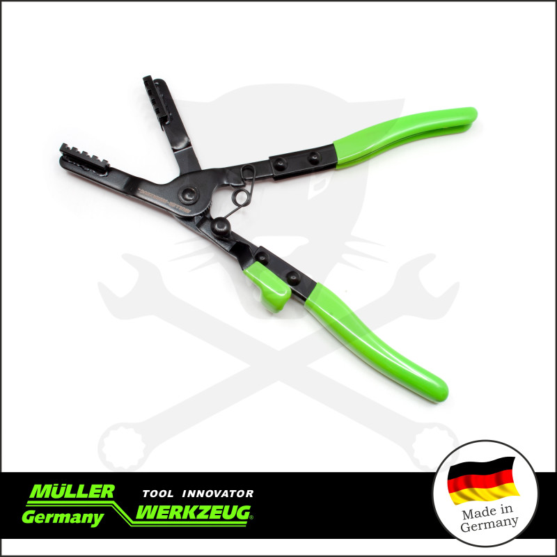 Bilincsfogó vízcső bilincsekhez - hajlított 280 mm Müller