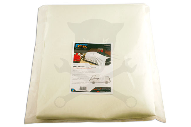 Szikraálló gépjármű védőtakaró - nagy - 1200 x 3400 mm