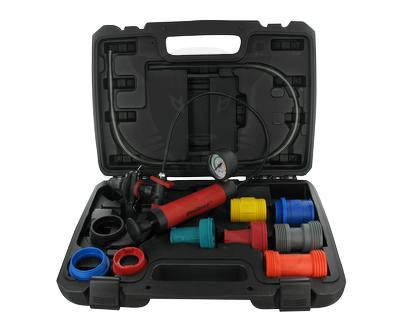 Hűtőrendszer-nyomás és sapka teszter - univ. deluxe luffancs készlet