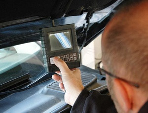 Videoszkóp - inspekciós kamera 4.5 mm-es flexibilis kamerafej - Hubi