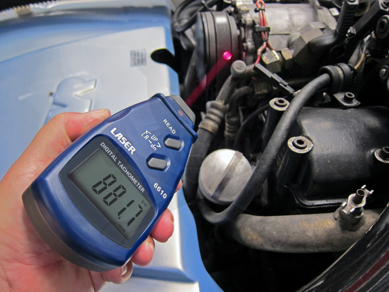 Digitális fordulatszámmérő - Laser Tools