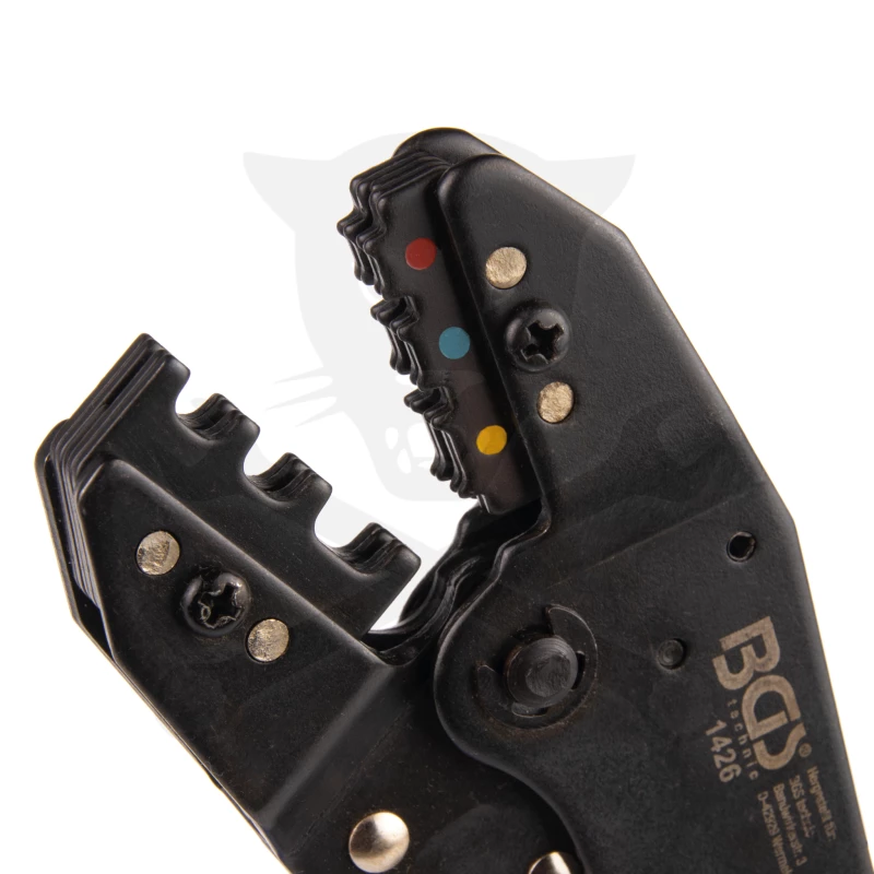 Fogó, saruzó - racsnis - érvéghüvelyre DIN 0.5-6.0 mm2