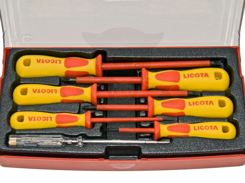 Csavarhúzó készlet szigetelt VDE 1000V - Licota