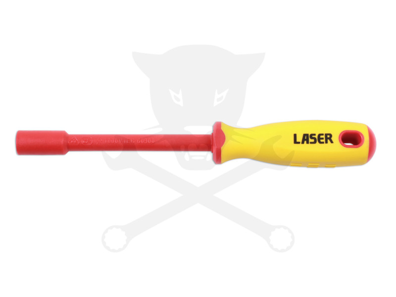 Szigetelt VDE 1000 V-os dugókulcs csavarhúzó 6 lapú 12 mm-es