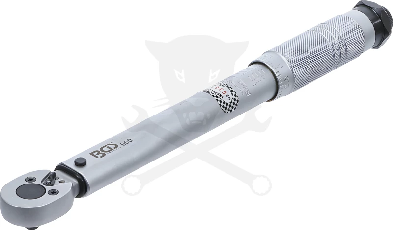 Nyomatékkulcs 5-25 Nm 1/4" - kalibrálva - BGS