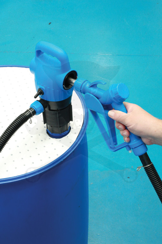 Hordópumpa elektromos - AdBlue folyadékhoz 230V AC / 12V DC 19 L/perc