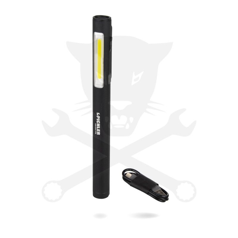 Szerelőlámpa LED COB ledes Toll alkú akkumulátoros - Pichler