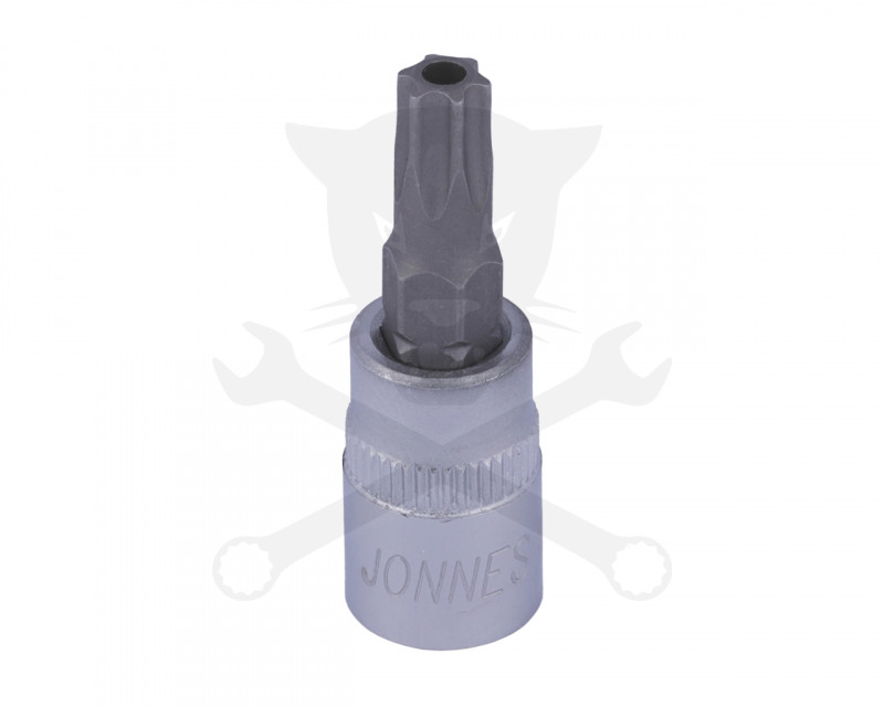 Rátűzőkulcs - crowa+bit 1/4" torx, furatos TPX20