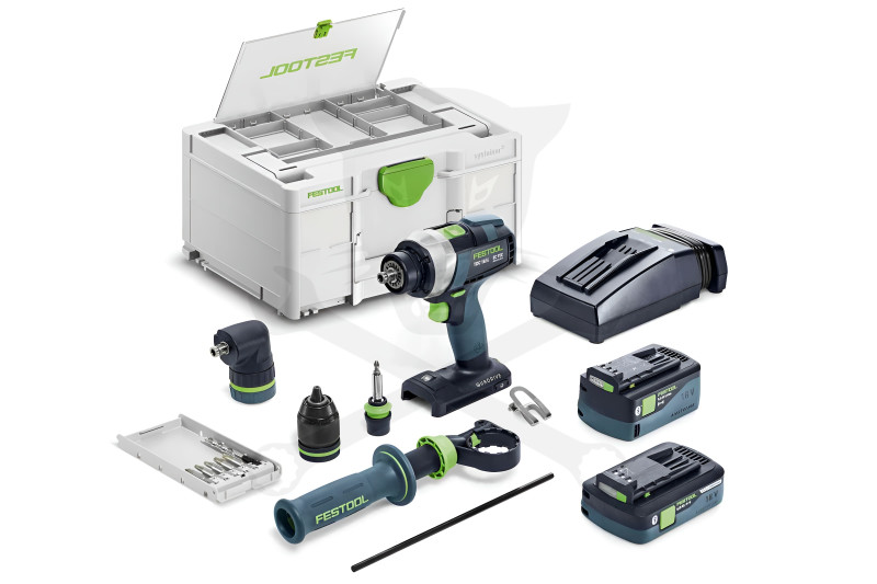 Fúró-csavarbehajtó, akkus 18V 2db akkuval TDC 18/4 5,0/4,0 I-Set