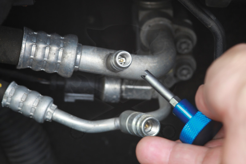 Légkondicionáló AC szeleptű szerelő szerszám készlet 4+1 db-os - Laser