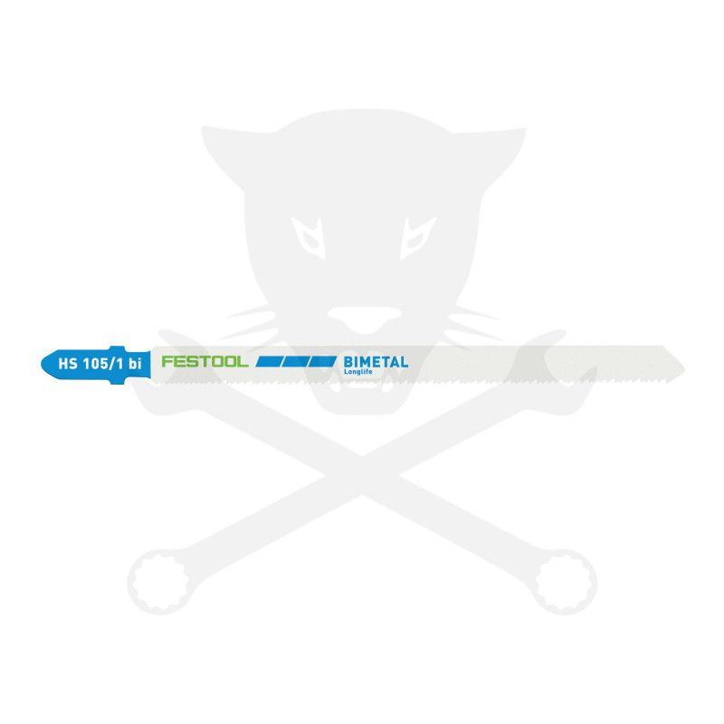 Fűrészlap dekopírfűrészhez, fémhez 105 mm HS 105/1 BI/5 - 5db - Festool