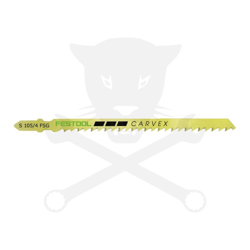 Fűrészlap dekopírfűrészhez, fára 105 mm S 105/4 FSG/5 - 5db - Festool