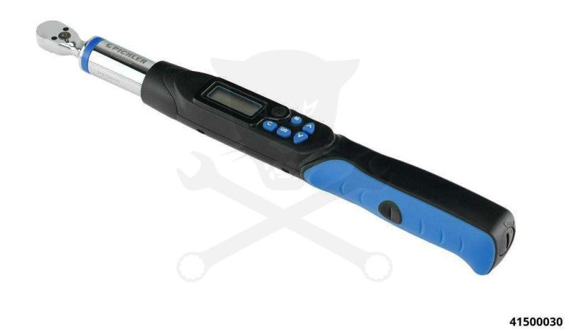 Nyomatékkulcs, digitális + szögelfordulás mérő 1.5-30 Nm 1/4" PICHLER