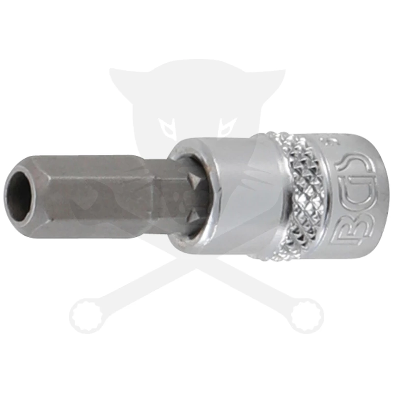 Rátűzőkulcs - crowa+bit 1/4" lyukas imbusz 7 mm - BGS