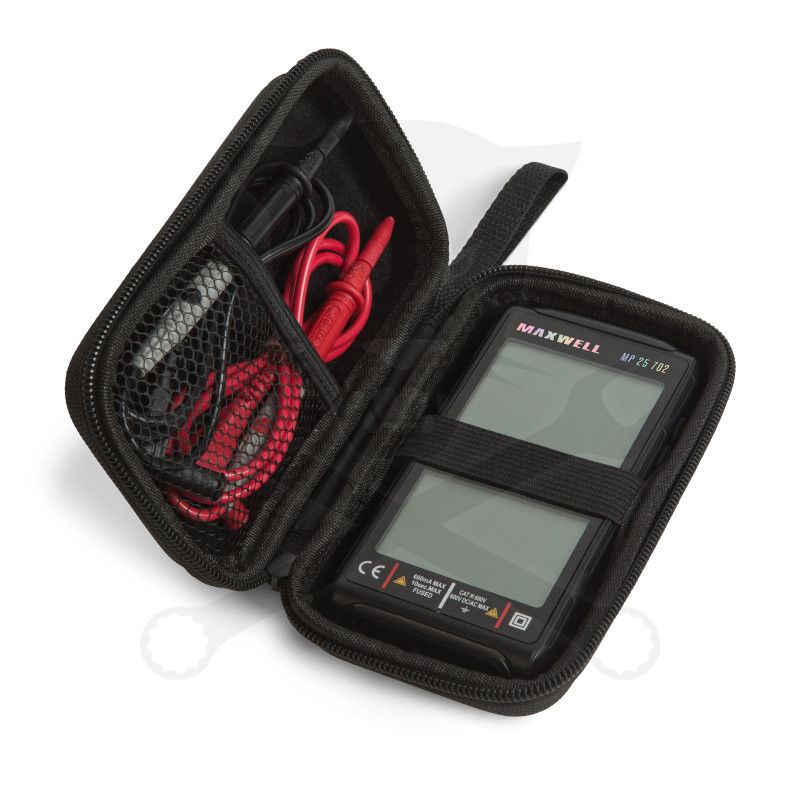 Multiméter, digitális DC 600 / AC 600 akkus 500 mAh 3.7V - Maxwell