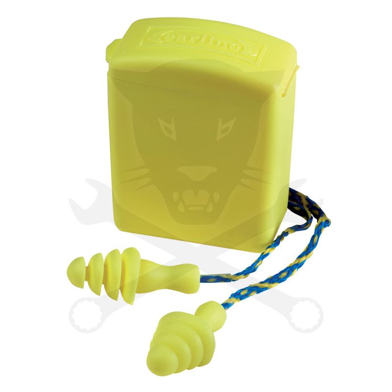 Füldugó, zsinóros, lamellás, mosható - dobozos kivitel