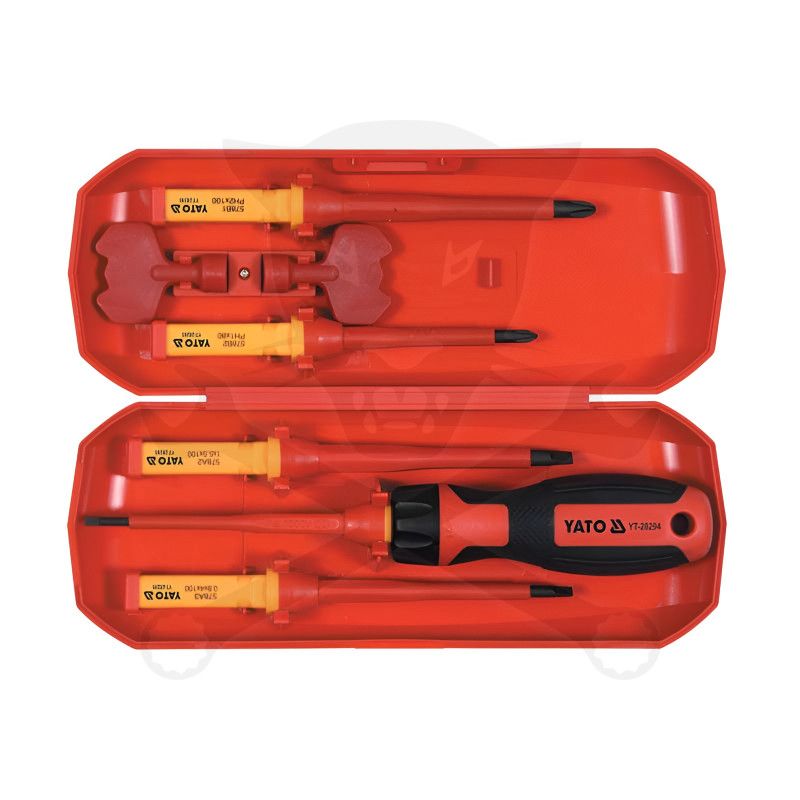 Csavarhúzó készlet 8 db-os szigetelt - VDE 1000V - Yato