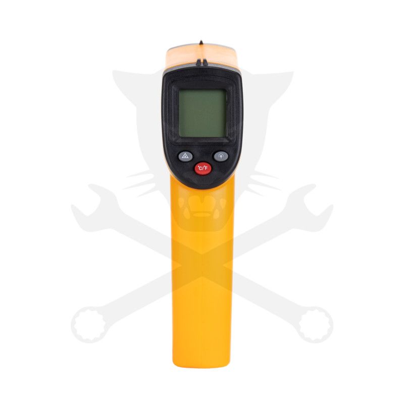 Hőmérő, infravörös, digitális - Thermometer -50 - 380°C
