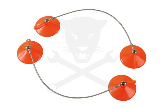 Üvegtartó korongok ablakszereléshez - párban