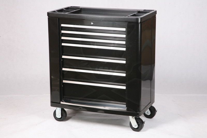 Szerszámos kocsi 7 fiókos + 2 oldalt nyitható - tálcához alkalmas