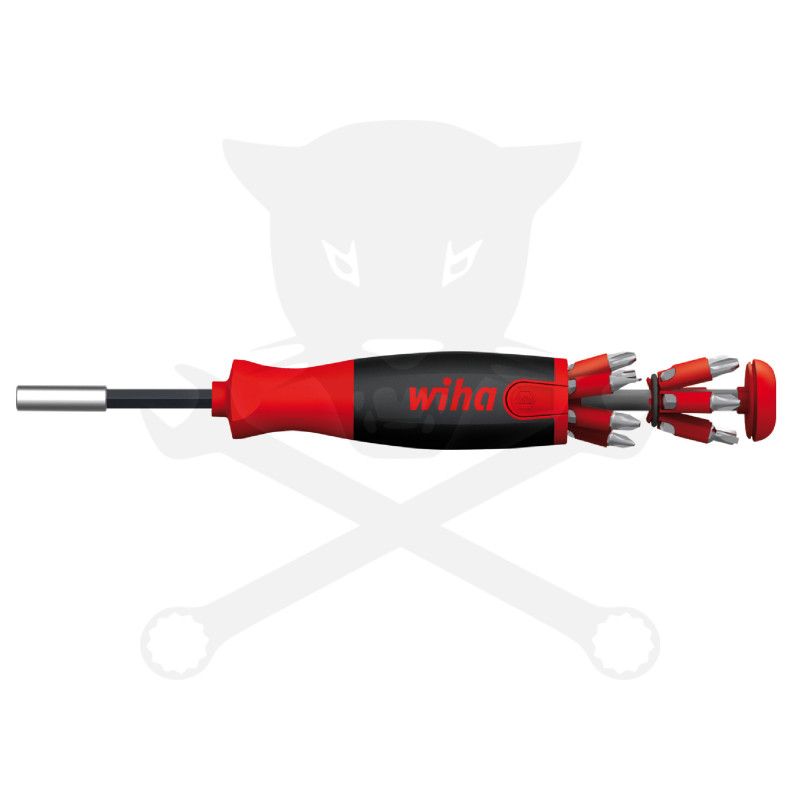 Bit készlet 12 db-os LiftUp markolatba rejtett bittartóval