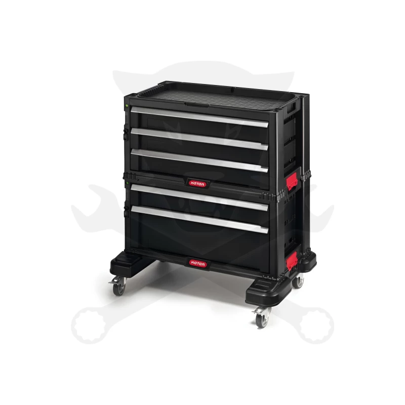 Szerszámos láda - tárolórendszer 2 az 1-ben 5 fiókos - ToolChest - KETER