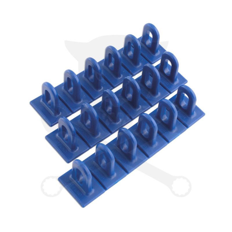 Horpadásjavító baba, hosszított 3 db - kék