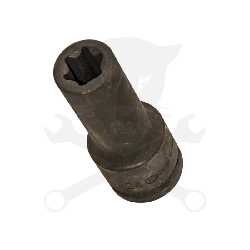 Légkulcsfej 3/4" hosszú belső torx E20