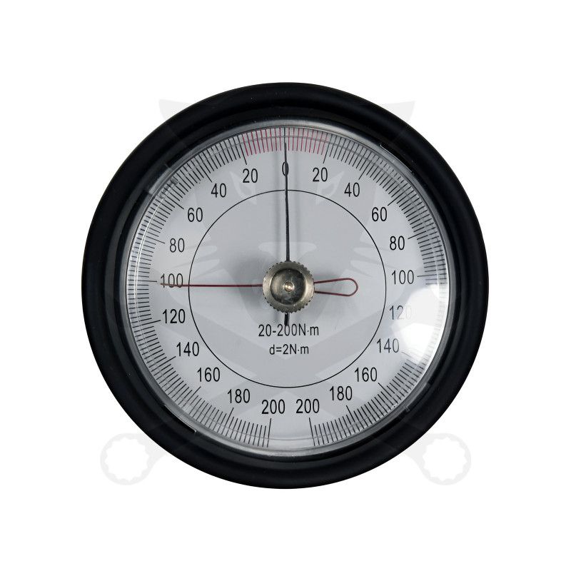 Nyomatékkulcs, mérőórás 20-200 Nm 1/2" YATO