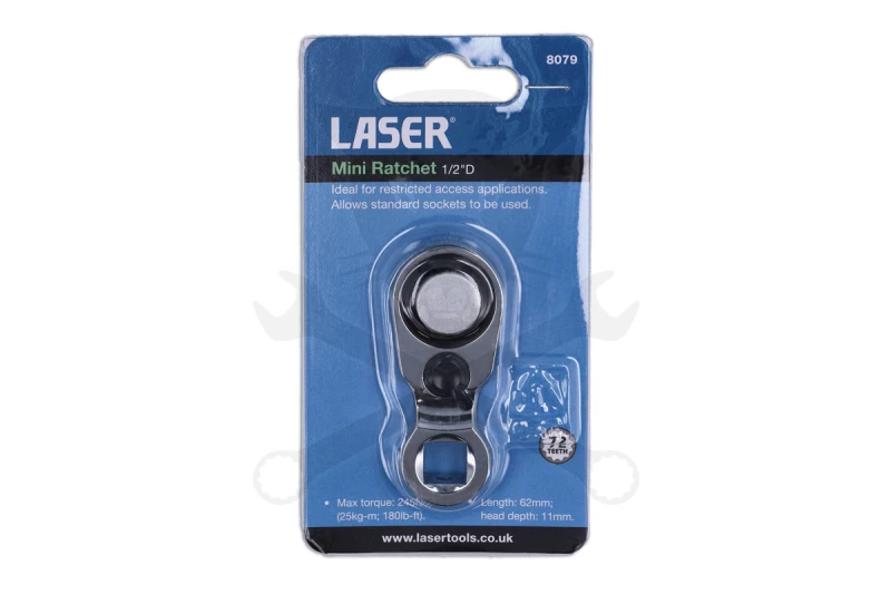 Racsnis fej mini 1/2" - Laser