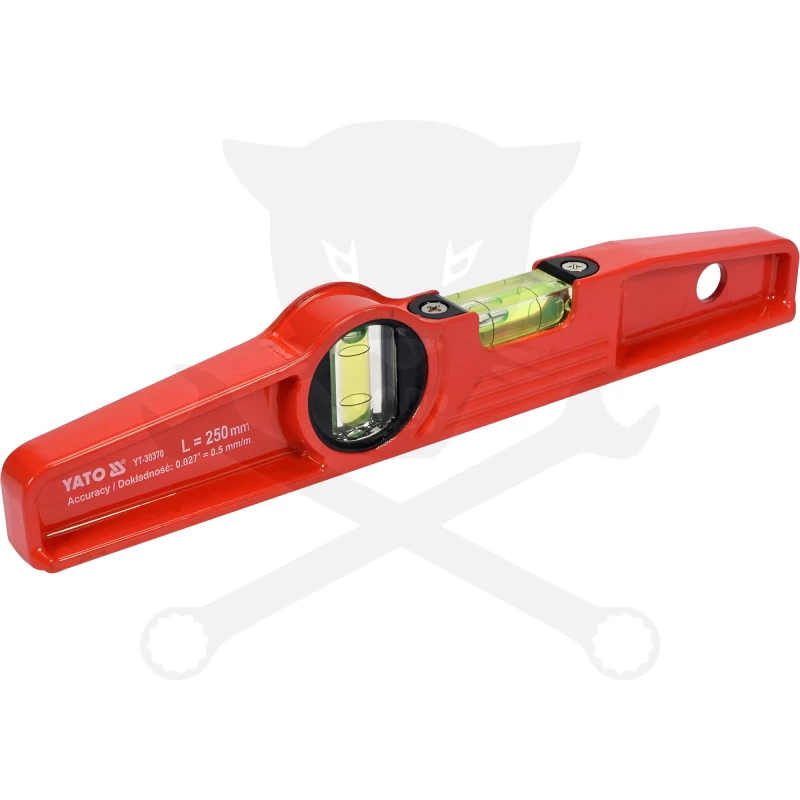 Vízmérték 250 mm 2 lib. 0.05mm/m - Yato