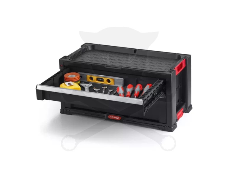 Szerszámos láda - tárolórendszer 3 az 1-ben 6 fiókos - ToolChest - KETER