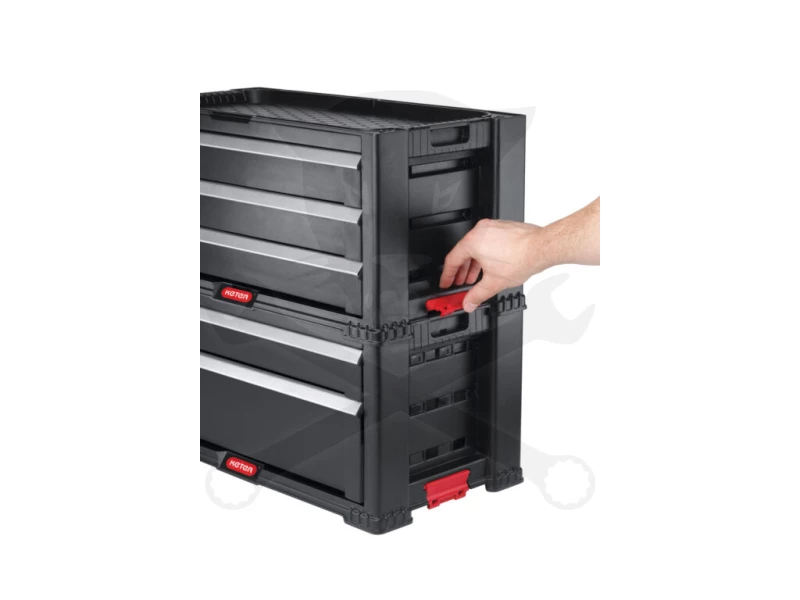 Szerszámos láda - tárolórendszer 3 fiókos - ToolChest - KETER
