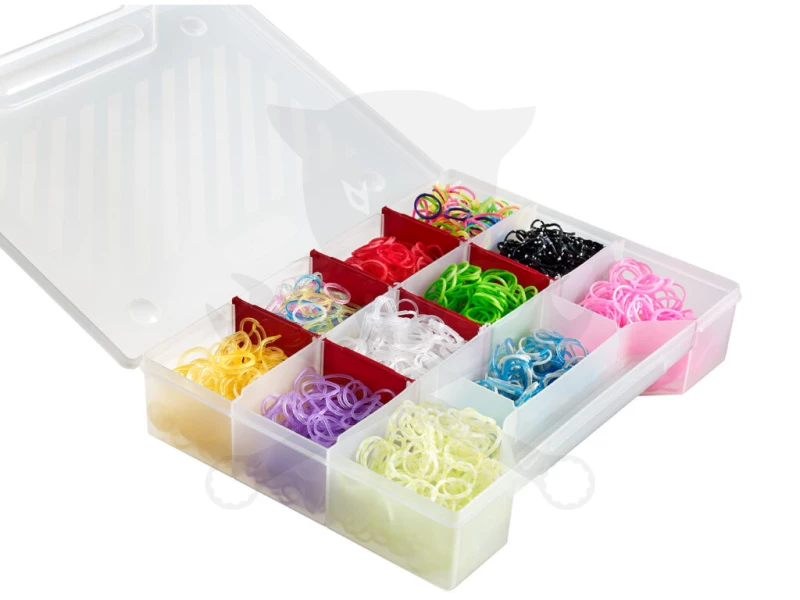 Szortimenter tárolódoboz 250x186x52 mm 11 rekeszes Variálható - Curver