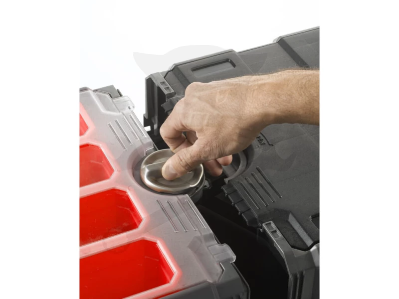 Szerszámos láda - gurulós szortimenterrel 616x378x415 mm - Masterloader