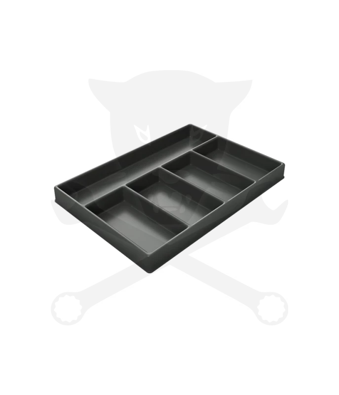 Szerszámtároló tálca 5 részes 410x285x50 mm - 1/2 fiókhoz - SP Tools